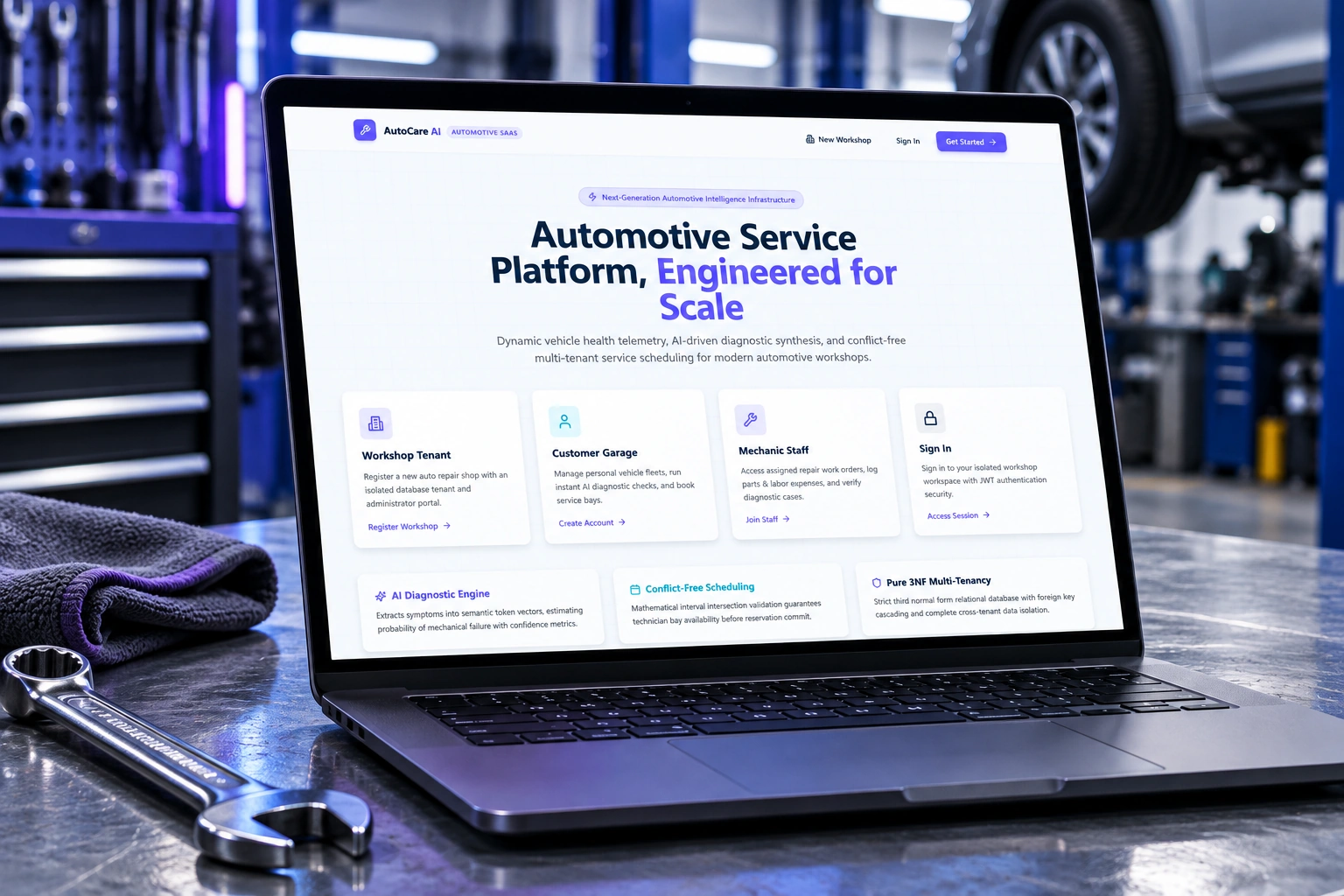AutoCare AI illustrative project presentation